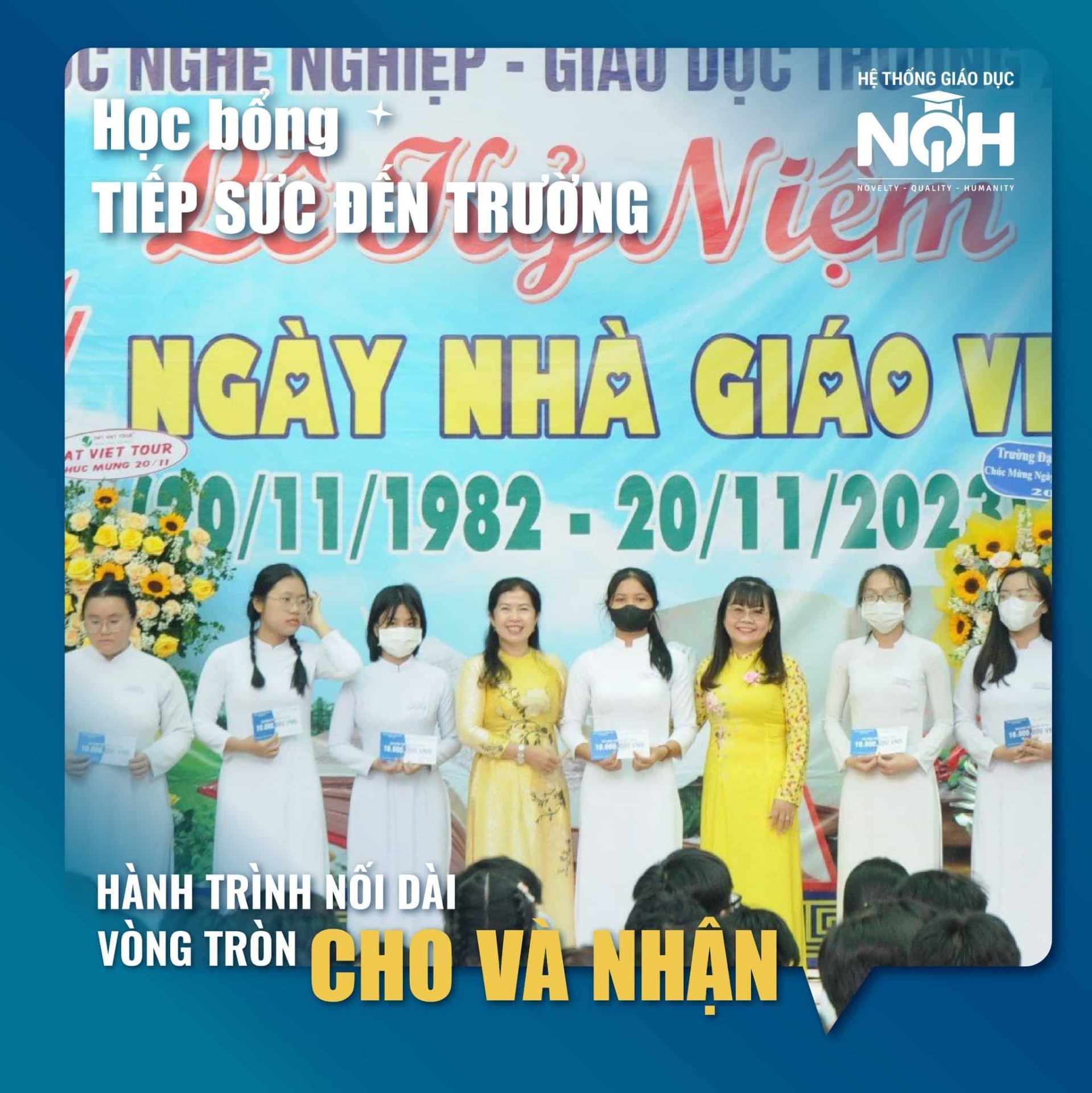 Hệ Thống Giáo Dục NQH Tiếp Sức Đến Trường Trung Tâm GDTX Quận Tân Phú