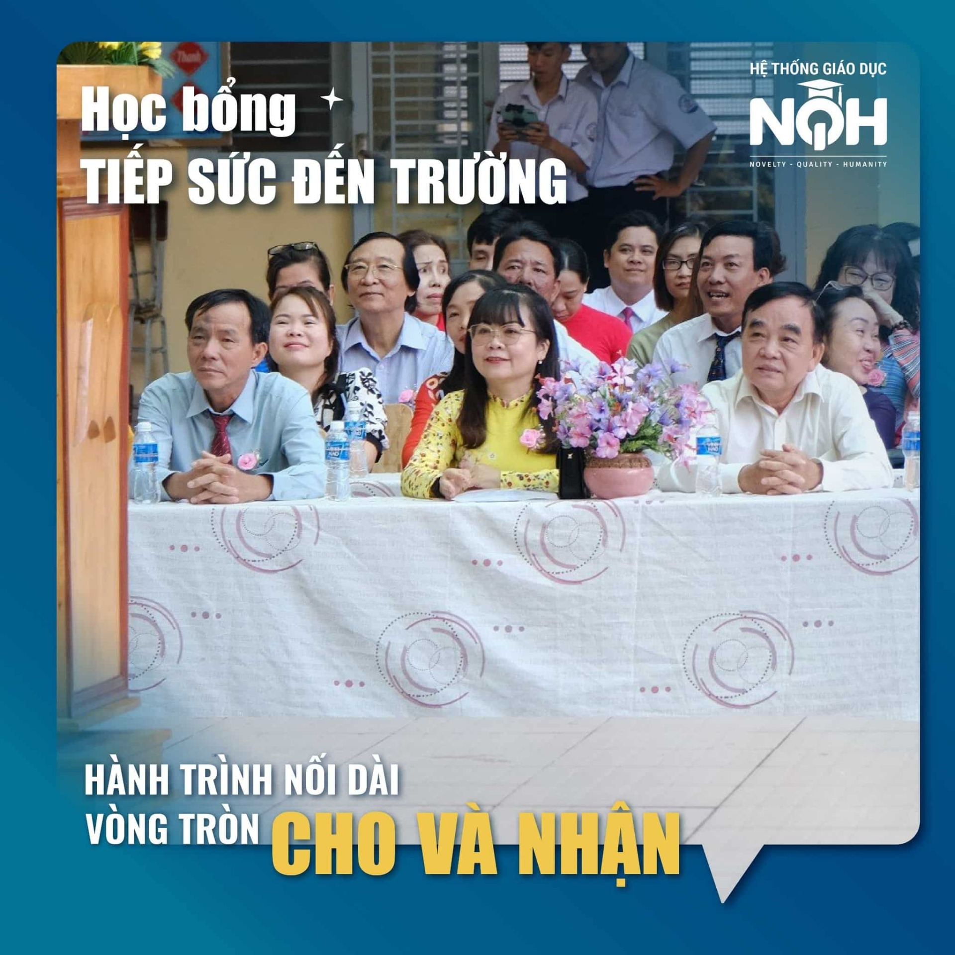 Hệ Thống Giáo Dục NQH Tiếp Sức Đến Trường Trung Tâm GDTX Quận Tân Phú