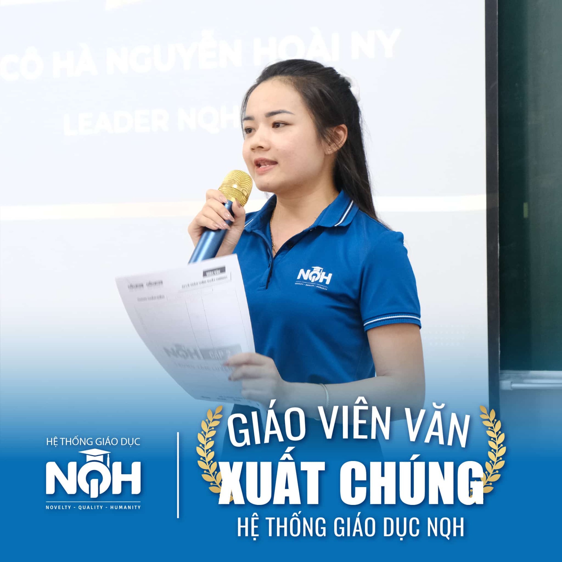 Giáo Viên Xuất Chúng Môn Văn Toàn Hệ Thống Giáo Dục NQH