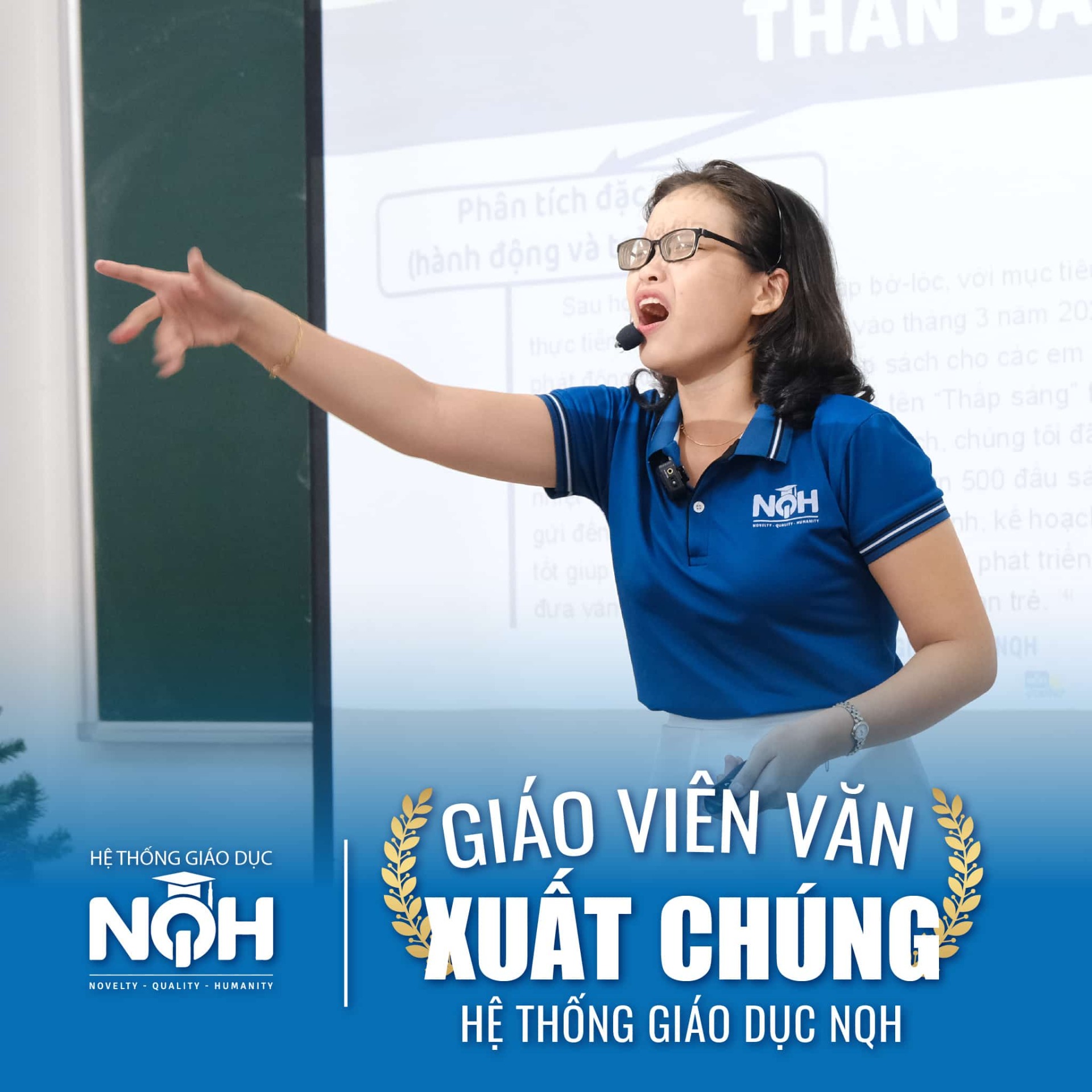 Giáo Viên Xuất Chúng Môn Văn Toàn Hệ Thống Giáo Dục NQH