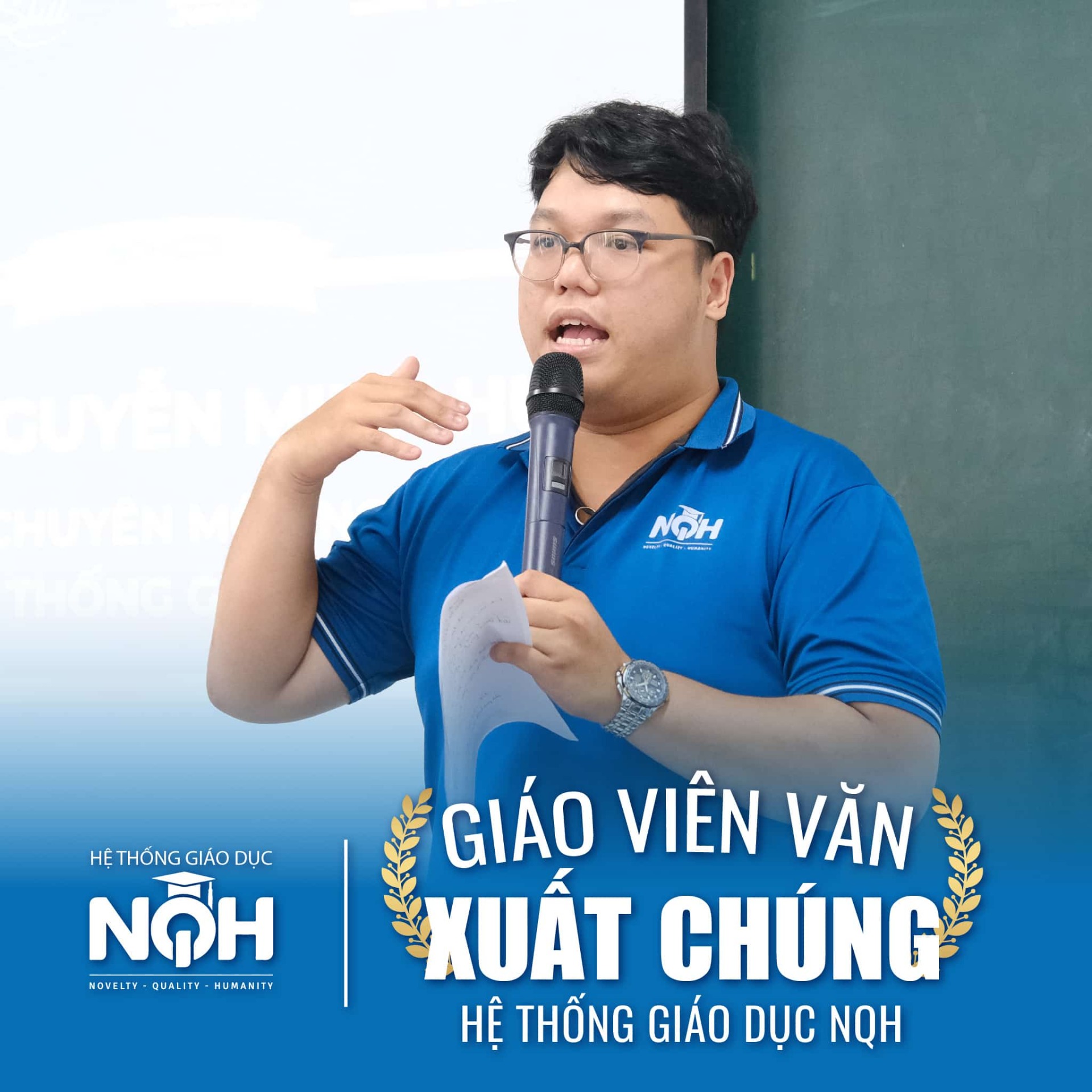 Giáo Viên Xuất Chúng Môn Văn Toàn Hệ Thống Giáo Dục NQH