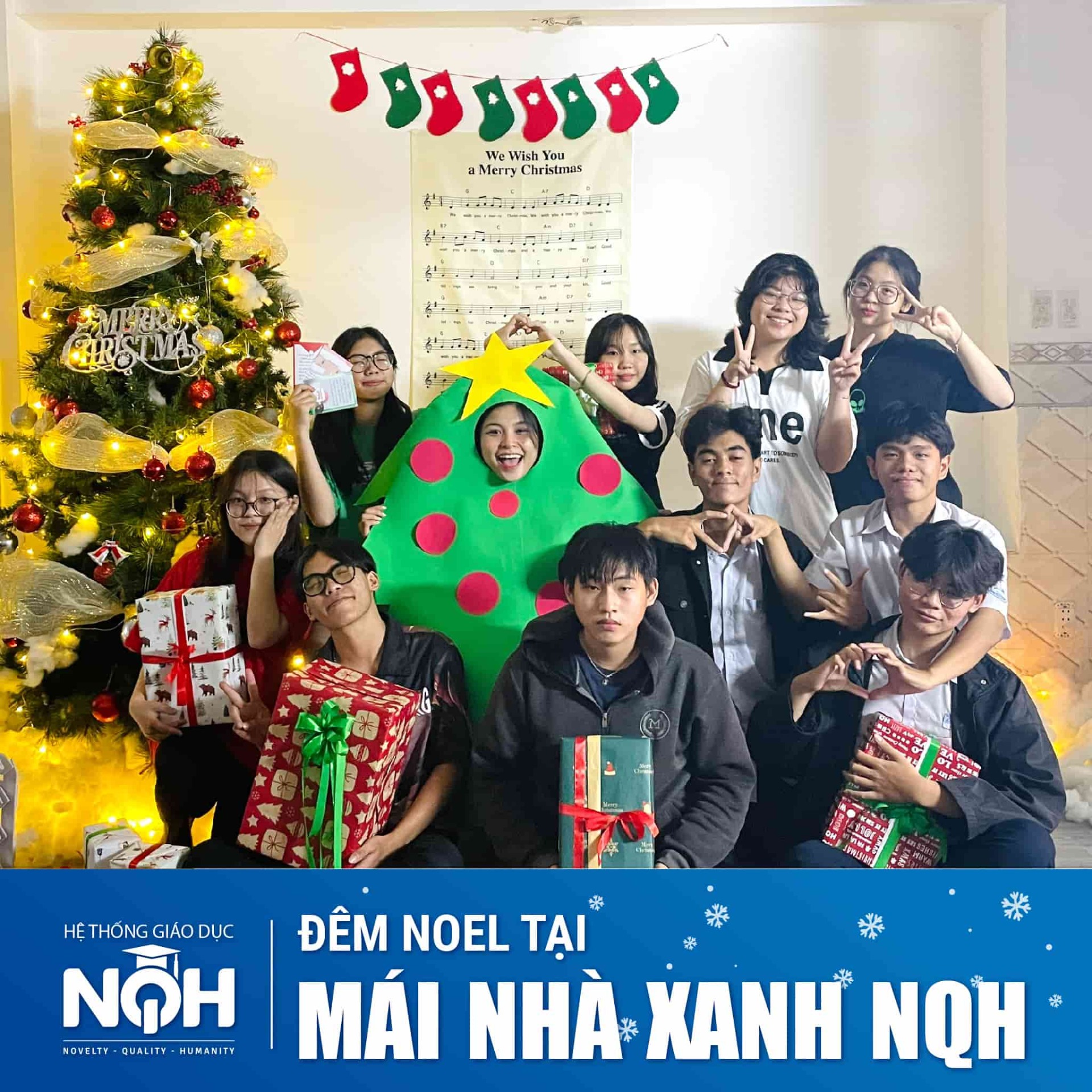 Đêm Noel Tại Mái Nhà Xanh NQH