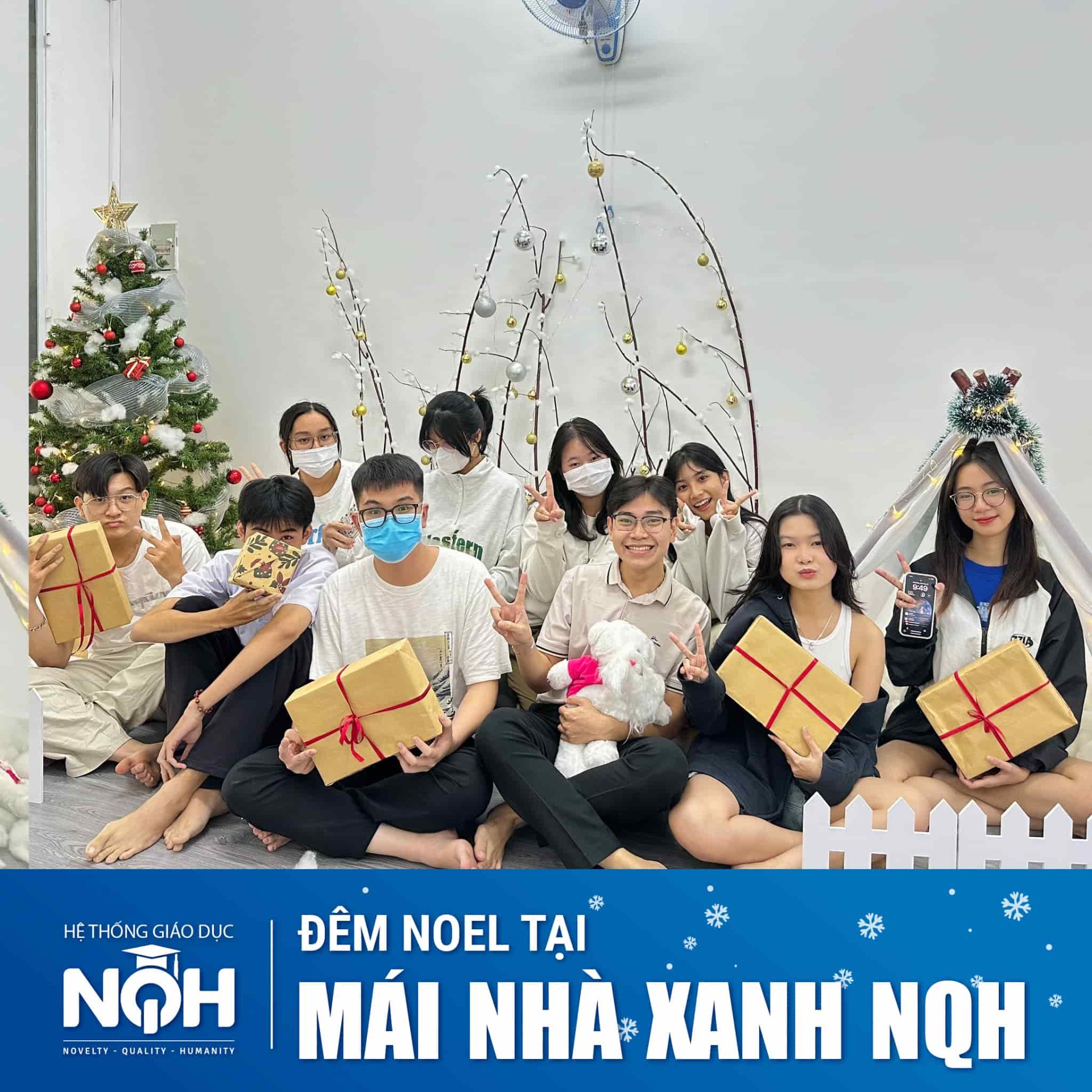 Đêm Noel Tại Mái Nhà Xanh NQH