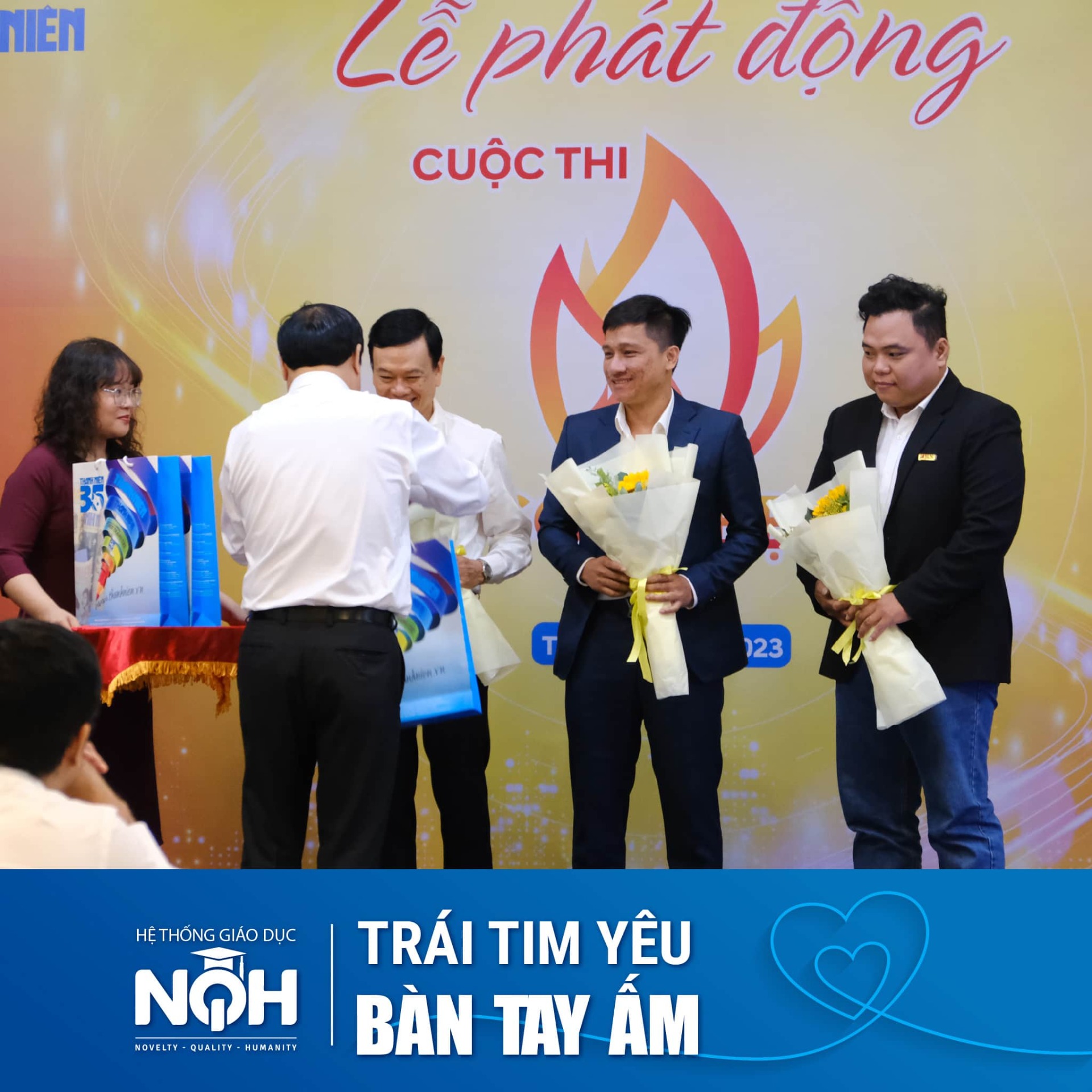 NQH Tham Dự Lễ Trao Giải Cuộc Thi Sống Đẹp Lần Thứ 3