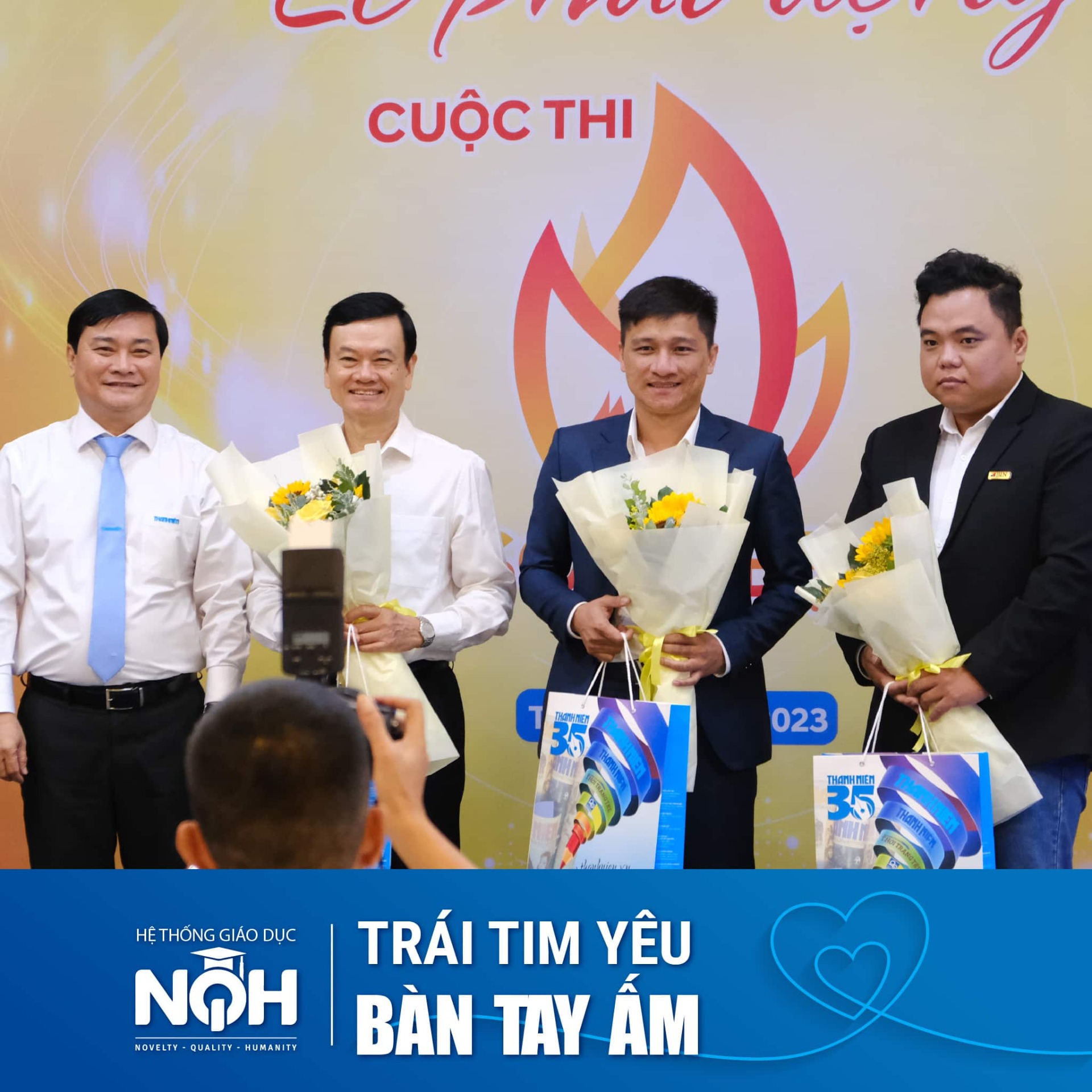 NQH Tham Dự Lễ Trao Giải Cuộc Thi Sống Đẹp Lần Thứ 3