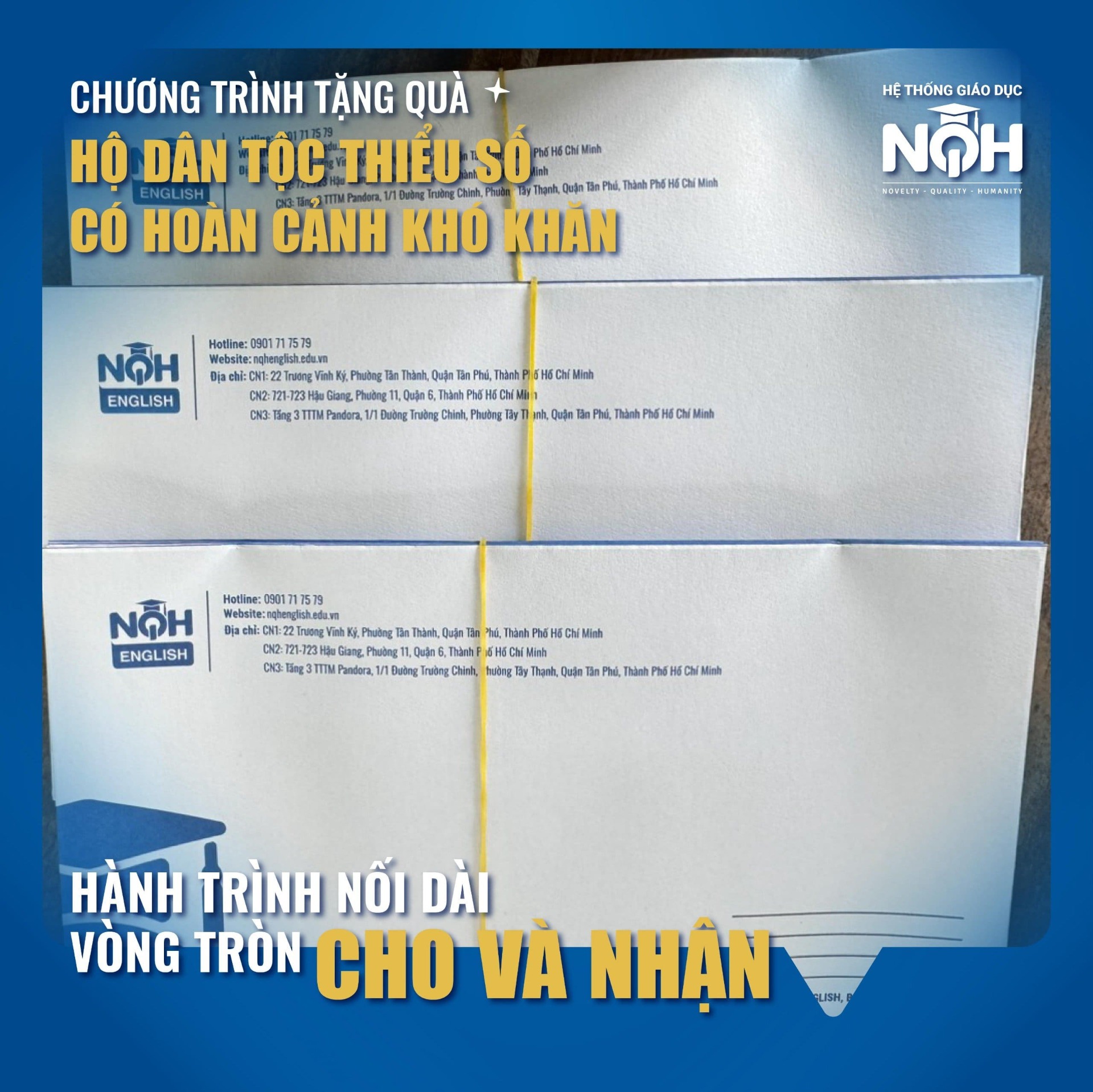 100 phần quà tặng Hộ nghèo dân tộc thiểu số xã Thuận Hòa