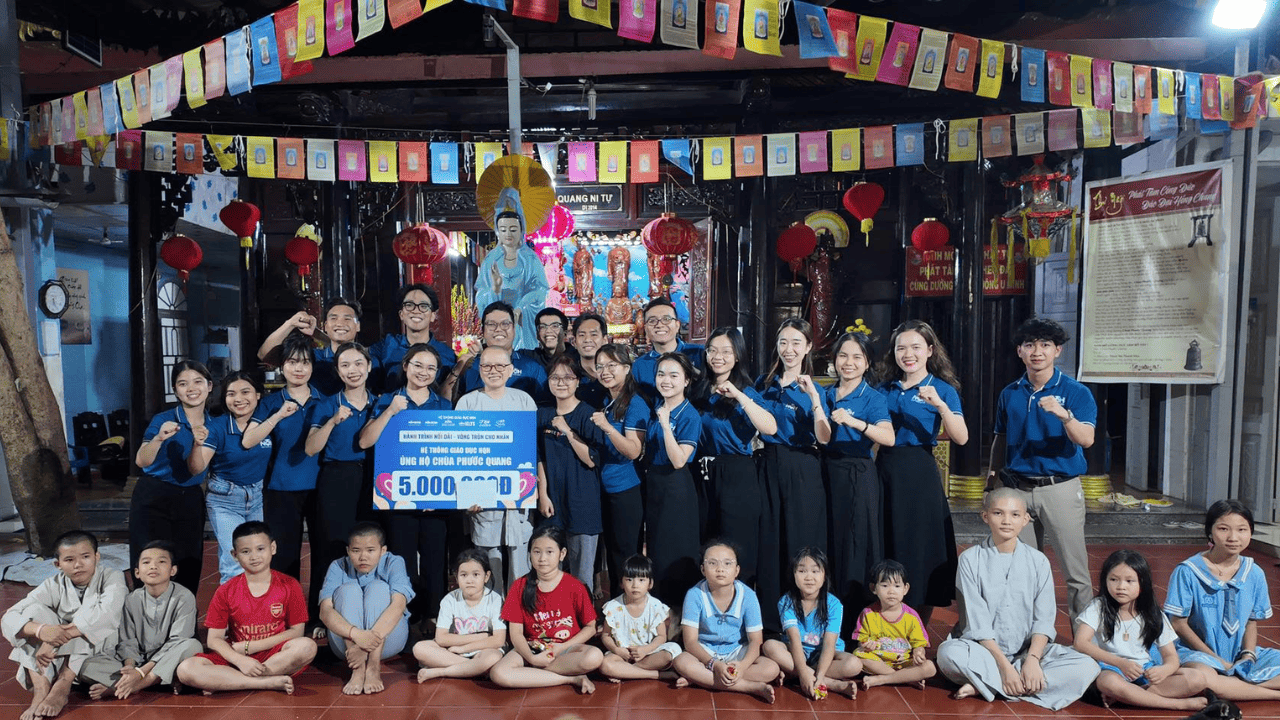 Hành Trình Nối Dài Vòng Tròn Cho - Nhận: Quyên Góp Ủng Hộ Chùa Phước Quang