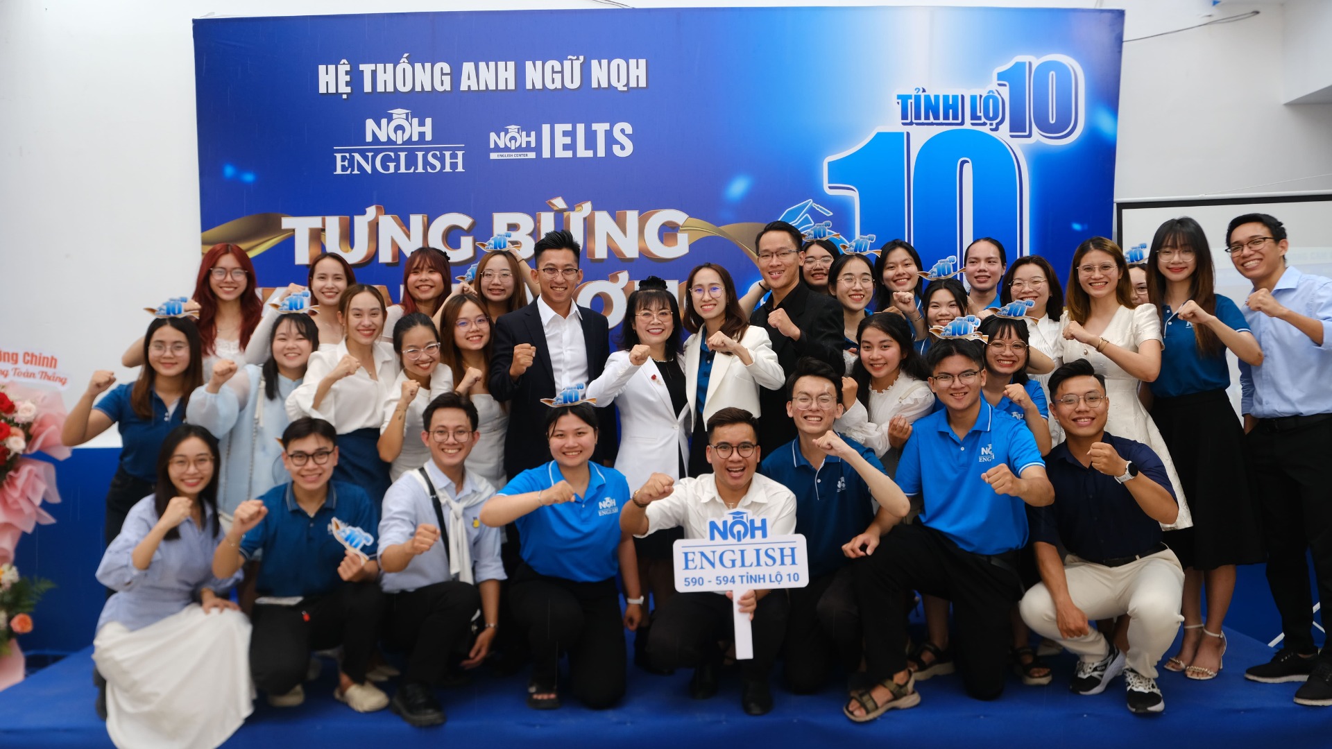 Hệ Thống Anh Ngữ NQH Khai Trương Cơ Sở Thứ 10