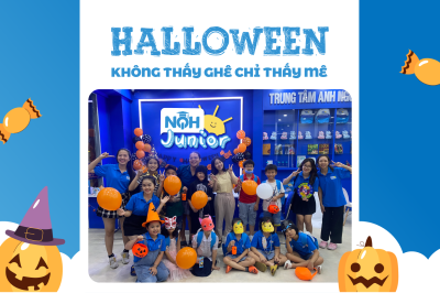 Mùa Halloween Đầu Tiên Của Các Bé Tại NQH Junior!