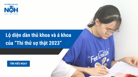 Lộ diện dàn thủ khoa và á khoa của “Thi thử sợ thật 2023”