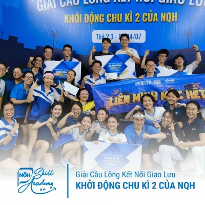 Giải Cầu Lông Kết Nối Giao Lưu Khởi Động Chu Kỳ 2 NQH